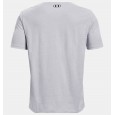 Under Armour Men's ABC Camo Boxed Logo Short Sleeve T-Shirt || تيشيرت أندر آرمر كامو بوكسد لوجو بأكمام قصيرة للرجال لون رمادي