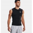 Under Armour Men's HeatGear Sleeveless || تيشيرت (حفر) أندر آرمر هيت جير ارمر بلا أكمام للرجال لون أسود