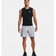 Under Armour Men's HeatGear Sleeveless || تيشيرت (حفر) أندر آرمر هيت جير ارمر بلا أكمام للرجال لون أسود