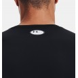 Under Armour Men's HeatGear Fitted Long Sleeve T-Shirt || تيشيرت أندر آرمر هيت جير ارمر فيتد بأكمام طويلة للرجال لون أسود