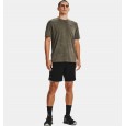 Under Armour Men's Training Vent Camo Short Sleeve T-Shirt || تيشيرت أندر آرمر ترينينج فنت كامو بأكمام قصيرة للرجال لون زيتي