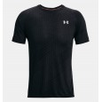 Under Armour Men's Streaker Runclipse Short Sleeve T-Shirt || تيشيرت أندر آرمر ستيكر رن بأكمام قصيرة للرجال لون أسود