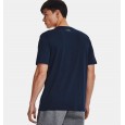 Under Armour Men's Sportstyle Logo Short Sleeve T-Shirt || تيشيرت أندر آرمر سبورت ستايل لوجو بأكمام قصيرة للرجال لون كحلي