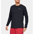 Under Armour Men's Sportstyle Left Chest Long Sleeve T-Shirt || تيشيرت أندر آرمر سبورت ستايل تشست بأكمام طويلة للرجال لون أسود