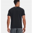 Under Armour Men's Fast Left Chest Short Sleeve T-Shirt || تيشيرت أندر آرمر فاست ليف تشست للرجال لون أسود