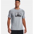 Under Armour Men's Boxed Sportstyle Short Sleeve T-Shirt || تيشيرت أندر آرمر بوكسد سبورت ستايل بأكمام قصيرة للرجال لون سكني