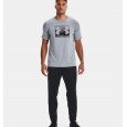 Under Armour Men's Boxed Sportstyle Short Sleeve T-Shirt || تيشيرت أندر آرمر بوكسد سبورت ستايل بأكمام قصيرة للرجال لون سكني