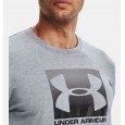 Under Armour Men's Boxed Sportstyle Short Sleeve T-Shirt || تيشيرت أندر آرمر بوكسد سبورت ستايل بأكمام قصيرة للرجال لون سكني