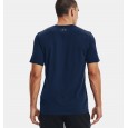 Under Armour Men's Sportstyle Left Chest T-Shirt || تيشيرت أندر آرمر سبورت ستايل ليفت تشيست بأكمام قصيرة للرجال لون أزرق