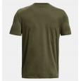 Under Armour Men's Sportstyle Left Chest T-Shirt || تيشيرت أندر آرمر سبورت ستايل ليفت تشيست بأكمام قصيرة للرجال لون زيتي