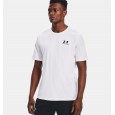 Under Armour Men's Sportstyle Left Chest T-Shirt || تيشيرت أندر آرمر سبورت ستايل ليفت تشيست بأكمام قصيرة للرجال لون أبيض