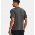 Under Armour Men's Sportstyle Left Chest T-Shirt || تيشيرت أندر آرمر سبورت ستايل ليفت تشيست بأكمام قصيرة للرجال لون رمادي