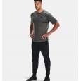 Under Armour Men's Sportstyle Left Chest T-Shirt || تيشيرت أندر آرمر سبورت ستايل ليفت تشيست بأكمام قصيرة للرجال لون رمادي