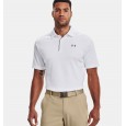 Under Armour Men's Tech Polo T-Shirt || تيشيرت أندر آرمر تك بولو للرجال لون أبيض