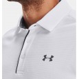 Under Armour Men's Tech Polo T-Shirt || تيشيرت أندر آرمر تك بولو للرجال لون أبيض