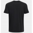 Under Armour Men's Logo Embroidered Heavyweight Short Sleeve T-Shirt || تيشيرت أندر آرمر لوجو امبرويدرد هيفي ويت للرجال لون أسود