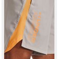 Under Armour Men's Launch SW 7'' Wordmark Shorts || شورت أندر آرمر لاونش 7 اس دبليو ووردمارك للرجال لون رمادي وبرتقالي