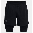 Under Armour Men's Launch 5'' 2-in-1 Shorts || شورت أندر آرمر لاونش 5 للرجال لون أسود