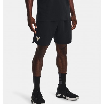 Under Armour Men's Project Rock Woven Shorts || شورت أندر آرمر بروجكت روك وفن للرجال لون أسود