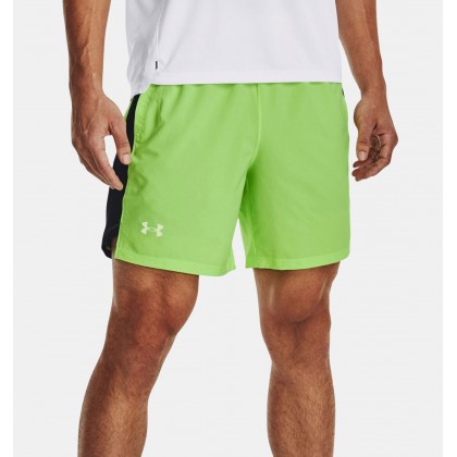 Under Armour Men's Launch Run 7 Shorts || شورت أندر آرمر لانش رن 7 للرجال لون أخضر