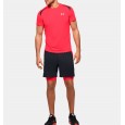 Under Armour Men's Launch SW 2-in-1 Shorts|| شورت أندر آرمر لانش 2 في 1 للرجال لون أسود وأحمر