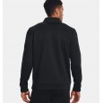 Under Armour Men's Armour Fleece® ¼ Zip Sweatshirt || شورت أندر آرمر فليس 1/4 زيب للرجال لون أسود