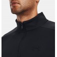 Under Armour Men's Armour Fleece® ¼ Zip Sweatshirt || شورت أندر آرمر فليس 1/4 زيب للرجال لون أسود