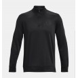 Under Armour Men's Armour Fleece® ¼ Zip Sweatshirt || شورت أندر آرمر فليس 1/4 زيب للرجال لون أسود