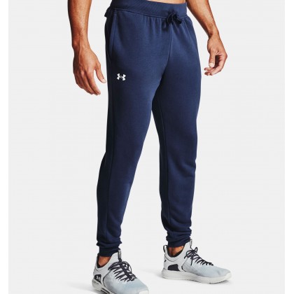 Under Armour Men's Rival Cotton Joggers || تيشيرت أندر آرمر ريفال قطن للرجال لون أزرق