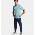 Under Armour Men's Rival Cotton Joggers || تيشيرت أندر آرمر ريفال قطن للرجال لون أزرق