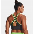 Under Armour Women's Mid Crossback Long Line Sports Bra|| صدرية رياضية أندر آرمر ميد كروس باك لونج لاين سبورتس للنساء لون أخضر 