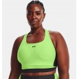 Under Armour Women's Mid Crossback Long Line Sports Bra|| صدرية رياضية أندر آرمر ميد كروس باك لونج لاين سبورتس للنساء لون أخضر 