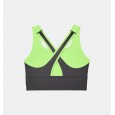 Under Armour Women's Mid Crossback Long Line Sports Bra|| صدرية رياضية أندر آرمر ميد كروس باك لونج لاين سبورتس للنساء لون أخضر 