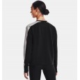 Under Armour Women's Rival Terry Colorblock Crew Sweatshirt|| تيشيرت أندر آرمر ريفال تيري كلربلوك للنساء لون أسود