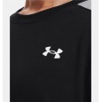 Under Armour Women's Rival Terry Colorblock Crew Sweatshirt|| تيشيرت أندر آرمر ريفال تيري كلربلوك للنساء لون أسود