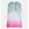 Under Armour Women's Run Anywhere Tank || تيشيرت تانك أندر آرمر رن اني ويير بلا أكمام للنساء لون أخضر وأبيض وزهري