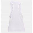 Under Armour Women's Sportstyle Logo Tank || تيشيرت تانك أندر آرمر سبورتستايل لوجو بلا أكمام للنساء لون أبيض