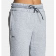 Under Armour Women's Rival Fleece Mesh Pants || بنطلون أندر آرمر رايفال فليس مش للنساء لون رمادي