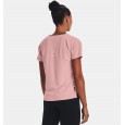 Under Armour Women's RUSH Energy Core Short Sleeve T-Shirts|| تيشيرت أندر آرمر رش اينيرجي كور بأكمام قصيرة للنساء لون زهري