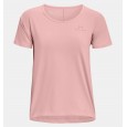 Under Armour Women's RUSH Energy Core Short Sleeve T-Shirts|| تيشيرت أندر آرمر رش اينيرجي كور بأكمام قصيرة للنساء لون زهري