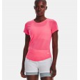 Under Armour Women's Streaker Run Short Sleeve T-Shirts|| تيشيرت أندر آرمر ستريكر رَن بأكمام قصيرة للنساء لون زهري