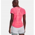 Under Armour Women's Streaker Run Short Sleeve T-Shirts|| تيشيرت أندر آرمر ستريكر رَن بأكمام قصيرة للنساء لون زهري