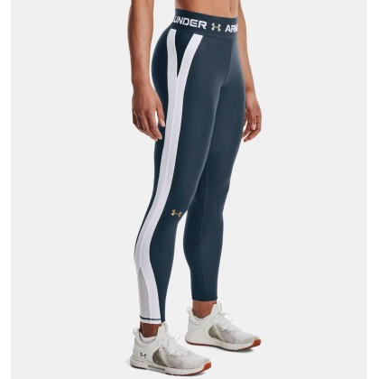 Under Armour Women's Armour HeatGear Leggings || بنطلون ضيق أندر آرمر آرمر هيت جير للنساء لون أزرق بحري