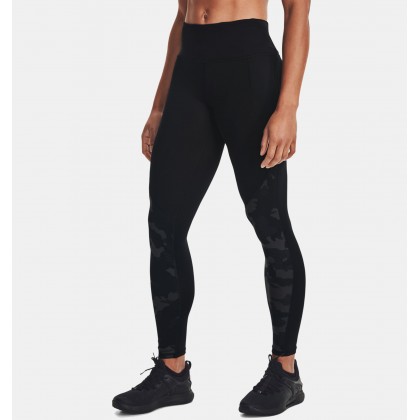 Under Armour Women's CG Armour Camo Legging || بنطلون أندر آرمر آرمر كامو للنساء لون أسود