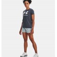 Under Armour Women's Sportstyle Graphic Short Sleeve T-Shirts|| تيشيرت أندر آرمر سبورت ستايل جرافيك للنساء لون رمادي