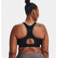 Under Armour Women's Armour Mid Keyhole Graphic Sports Bra || صدرية رياضية أندر آرمر ميد كيهول جرافيك للنساء لون أسود