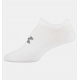 Under Armour Women's Essentials No Show (6-Pack) Socks || جوارب أندر آرمر إسنشالز نو شو للنساء-6 أزواج لون أبيض