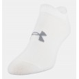 Under Armour Women's Essentials No Show (6-Pack) Socks || جوارب أندر آرمر إسنشالز نو شو للنساء-6 أزواج لون أبيض