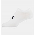 Under Armour Women's Essentials No Show (6-Pack) Socks || جوارب أندر آرمر إسنشالز نو شو للنساء-6 أزواج لون أبيض