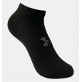 Under Armour Women's Essentials No Show (6-Pack) Socks || جوارب أندر آرمر إسنشالز نو شو للنساء-6 أزواج لون أسود